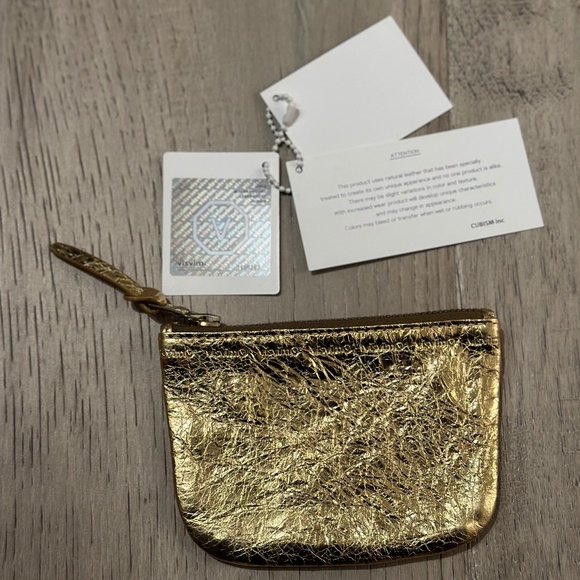 VISVIM Gold Foil Wallet 2022 release - Picture 1 of 4